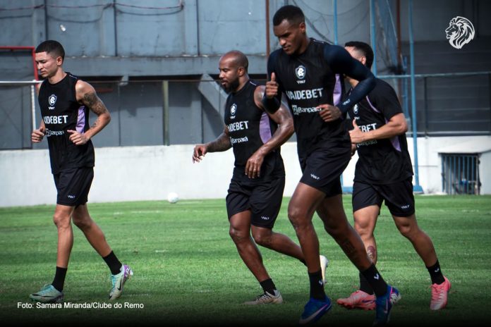 Marlon, Patrick, Matheus Alexandre e Yago Pikachu – Foto: Samara Miranda/Clube do Remo