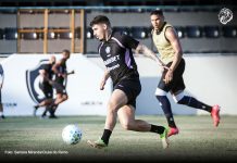Mayk volta a treinar com o elenco e aumenta opções do Remo contra o Flamengo Mayk e Matheus Felipe – Foto: Samara Miranda/Clube do Remo
