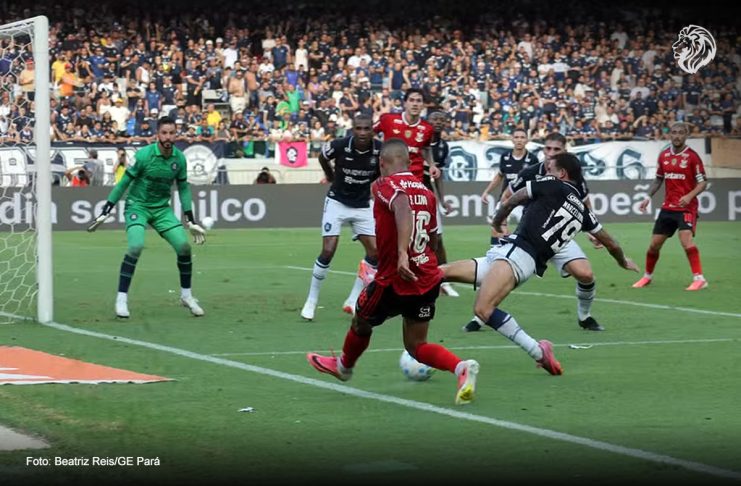Remo 0×1 Flamengo-RJ (Marcelo Rangel, Marllon e Marcelinho) – Foto: Beatriz Reis/GE Pará