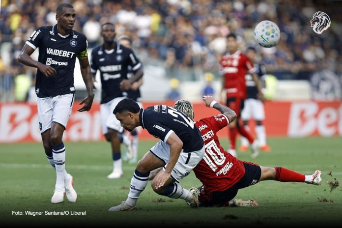 Remo 0×1 Flamengo-RJ (Marllon e Yago Pikachu) – Foto: Wagner Santana/O Liberal Remo 0×1 Flamengo-RJ (Marllon e Yago Pikachu) – Foto: Wagner Santana/O Liberal