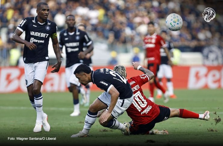 Remo 0×1 Flamengo-RJ (Marllon e Yago Pikachu) – Foto: Wagner Santana/O Liberal