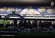 Remo leva mais de 51 mil ao Mangueirão e renda ultrapassa R$ 6 milhões Remo 0×1 Flamengo-RJ – Foto: Irene Almeida/Diário do Pará