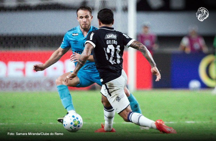 Remo 1×2 Santos-SP (Galeano) – Foto: Samara Miranda/Clube do Remo