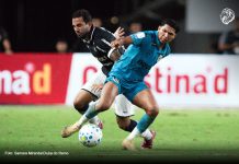 Marcelinho aponta oscilação do Remo e explica discussão entre Marllon e Manga Remo 1×2 Santos-SP (Marcelinho) – Foto: Samara Miranda/Clube do Remo