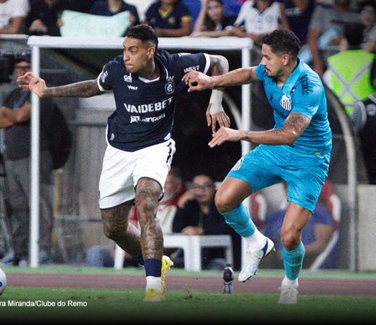 Remo afasta Alef Manga após discussão com Marllon e atacante pode deixar o clube Remo 1×2 Santos-SP (Alef Manga) – Foto: Samara Miranda/Clube do Remo
