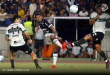 Leão produz muito, mas decide mal e vive a contradição da conta que não fecha Remo 2×3 Coritiba-PR (Galeano) – Foto: Oswaldo Forte/Diário do Pará