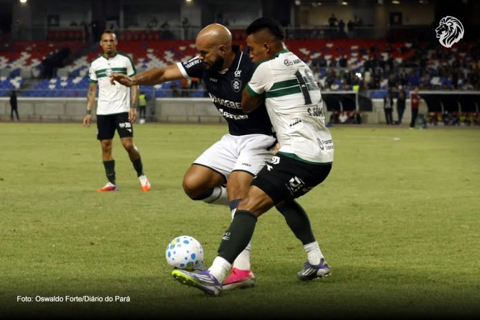 Remo 2×3 Coritiba-PR (Zé Welison) – Foto: Oswaldo Forte/Diário do Pará Remo 2×3 Coritiba-PR (Zé Welison) – Foto: Oswaldo Forte/Diário do Pará