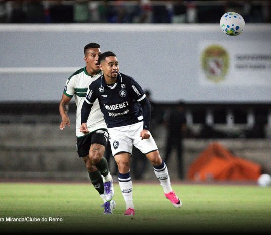 Pikachu vê melhor atuação do Remo no Brasileirão e lamenta falta de eficiência Remo 2×3 Coritiba-PR (Yago Pikachu) – Foto: Samara Miranda/Clube do Remo