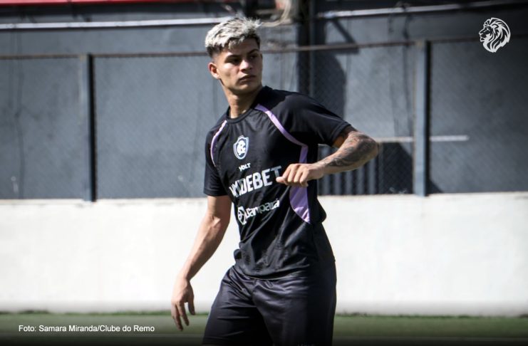 Tico ganha espaço com Carpini e tenta ampliar oportunidades no Remo durante a Data Fifa Tico – Foto: Samara Miranda/Clube do Remo