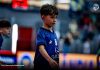 “Maestro” de 9 anos chama atenção com gols e assistências na base azulina Gael Amim – Foto: Reprodução/redes sociais