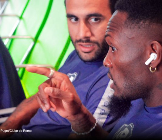 Leão relaciona 22 jogadores para enfrentar o Cruzeiro-MG Marcelinho e Duplexe Tchamba – Foto: Diogo Puget/Clube do Remo