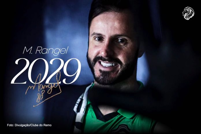 Marcelo Rangel renovou com o Remo até 2029 – Foto: Divulgação/Clube do Remo Marcelo Rangel renovou com o Remo até 2029 – Foto: Divulgação/Clube do Remo