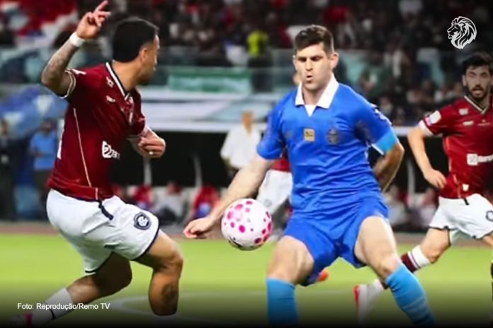 Remo 1×1 Grêmio-RS (Yago Pikachu) – Foto: Reprodução/Remo TV