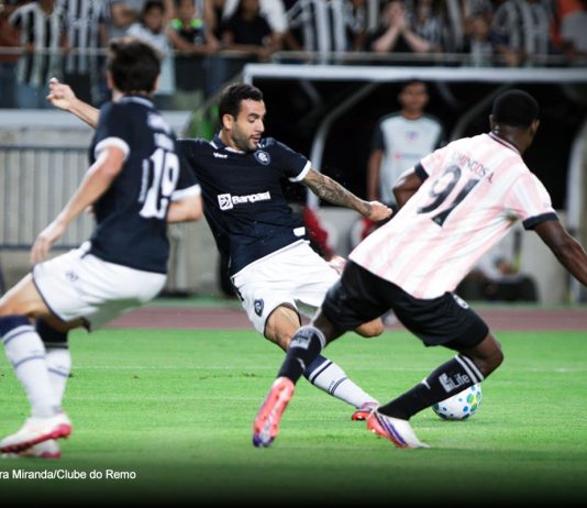 Leão quer manter Marcelinho para 2027, mas valorização salarial será decisiva Remo 2×1 Botafogo-RJ (Gabriel Taliari e Marcelinho) – Foto: Samara Miranda/Clube do Remo