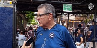 Tonhão fala em “missão cumprida” no Remo, admite erros e mantém esperança na Série A Antônio Carlos Teixeira (Tonhão) – Foto: Magno Fernandes/Diário Online