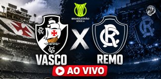 Vasco-RJ × Remo ao vivo: veja como assistir de graça Vasco-RJ × Remo se enfrentam neste sábado (10/10), às 18h, em São Januário, com transmissão gratuita da CazéTV pelo YouTube – Arte: Remo 100%