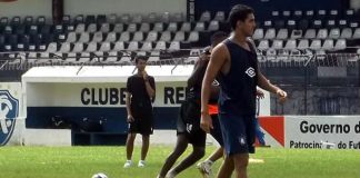 Treino do time sub-19