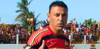 Fábio Oliveira defende o Santa Cruz de Cuiarana