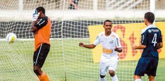 Elielton falhou no primeiro gol santista