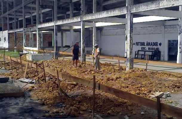 Baenão vai ter uma rampa de acesso pelo lado da Avenida Almirante Barroso