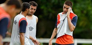 Fábio Paulista, Nata e Thiago Galhardo