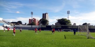 Treino do Remo no Baenão