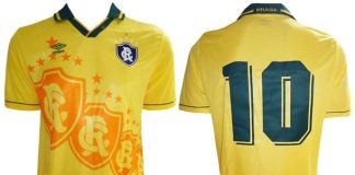 Umbro lança terceiro uniforme do Remo homenageando o tetracampeonato da Seleção Brasileira em 1994