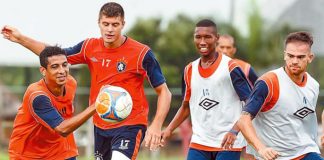 Zé Soares, Carlinho Rech, Warian Santos e Max