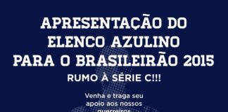 Apresentação do elenco azulino para a Série D