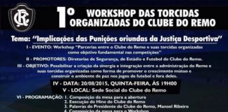 1º Workshop das Torcidas Organizadas do Clube do Remo