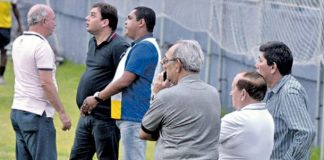 Sérgio Dias, Milton Campos, Marco Antônio Pina (Magnata) e Manoel Ribeiro