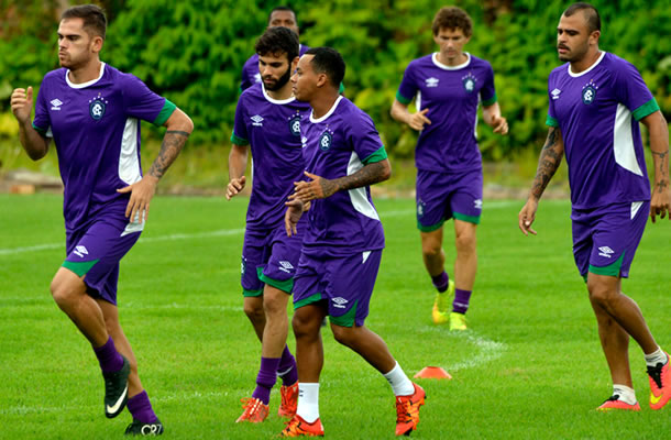 Max, Jussandro, Fernandinho, Fabiano e Allan Dias