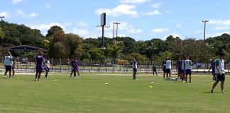 Jogadores remistas realizam atividade física em João Pessoa-PB