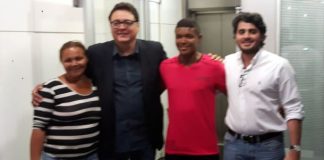 André Cavalcante, Amauri e Fred Carvalho