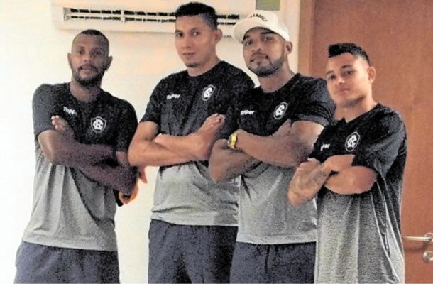 Adenilson, Evandro Gigante, Martony e Jayme