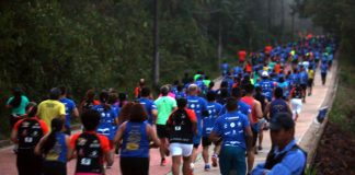 Corrida no Parque Estadual do Utinga