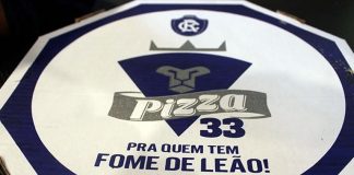 Pizza 33, pra quem tem fome de Leão!