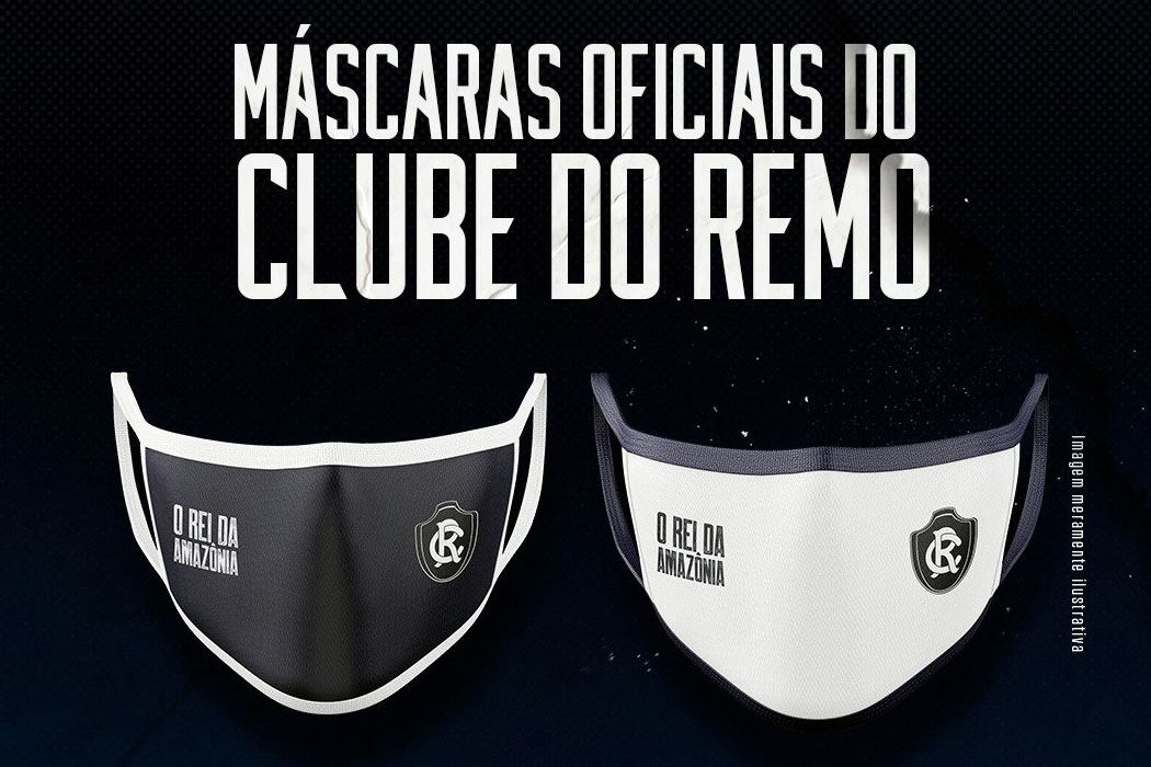 Máscaras oficiais do Clube do Remo
