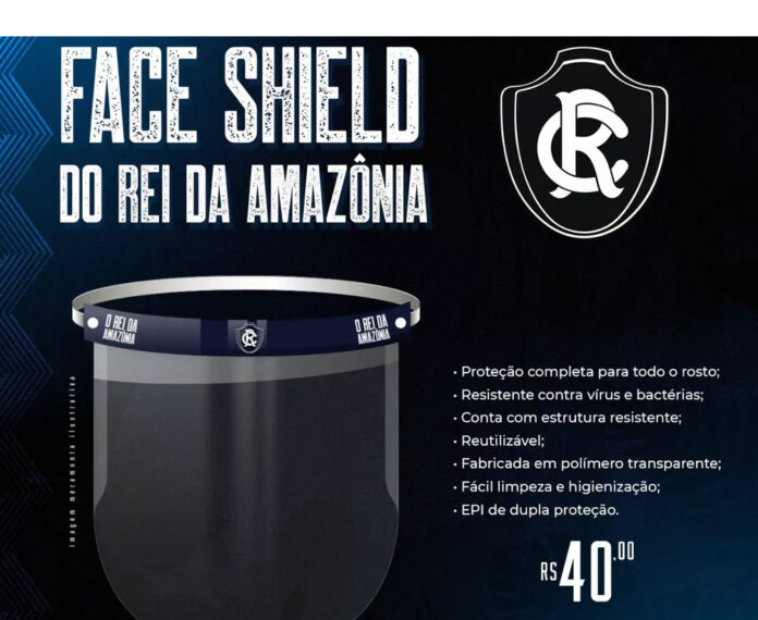 Face Shield do Rei da Amazônia