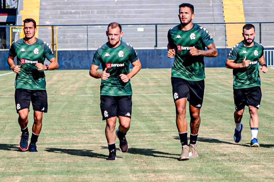 Lucas Siqueira, Julio Rusch, Fredson e Gustavo Ermel