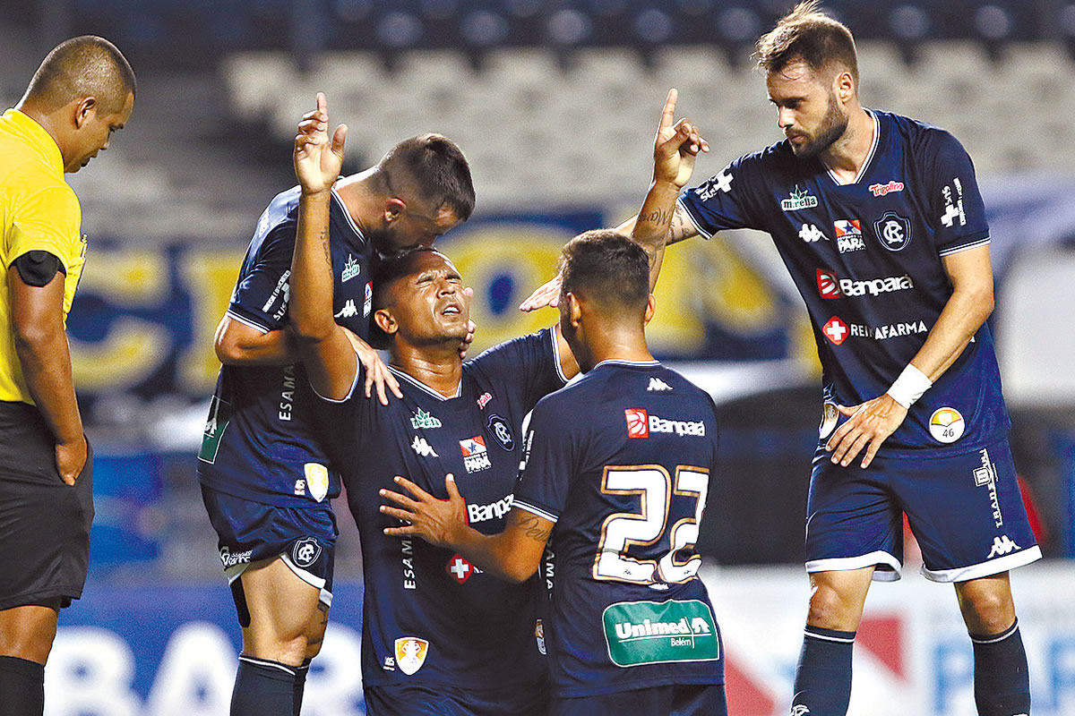 Tapajós 1x3 Remo (Gustavo Ermel, Zé Carlos, Robinho e Douglas Packer)