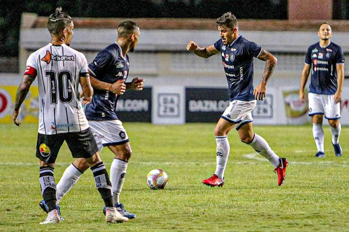 Remo 0×0 Botafogo-PB (Hélio Borges, Charles e Gilberto Alemão)