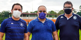 Glauber Gonçalves, Fábio Bentes e Antônio Carlos Teixeira (Tonhão)