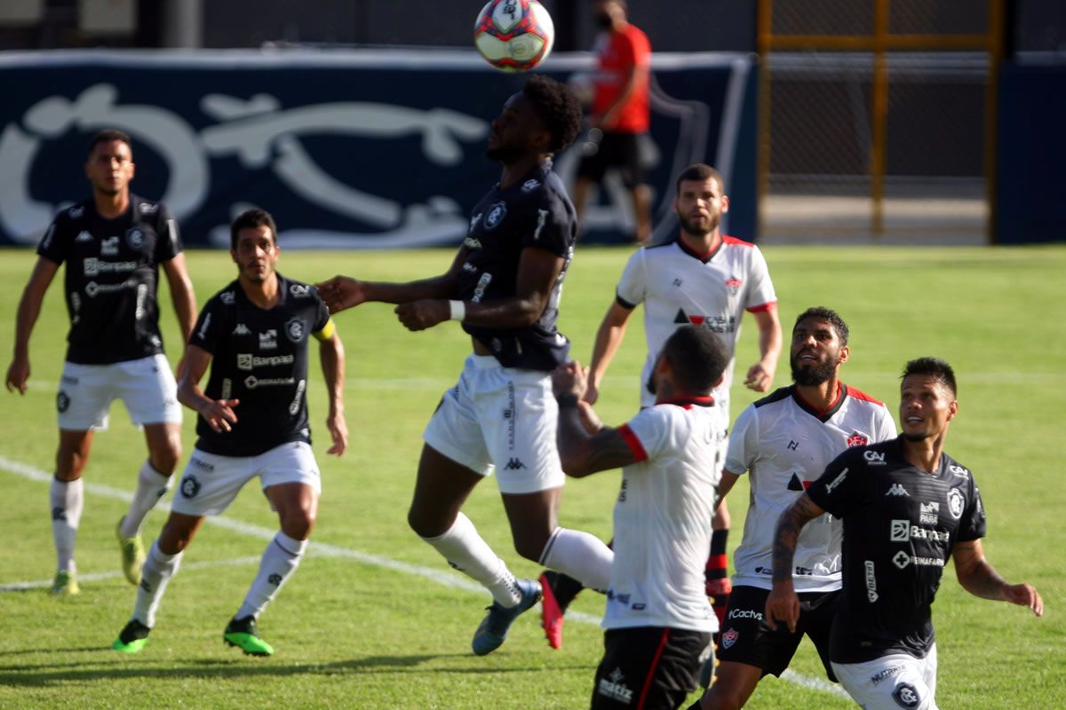 Remo 0×0 Vitória-BA (Renan Gorbe, Lucas Siqueira, Igor Fernandes e Rafinha)