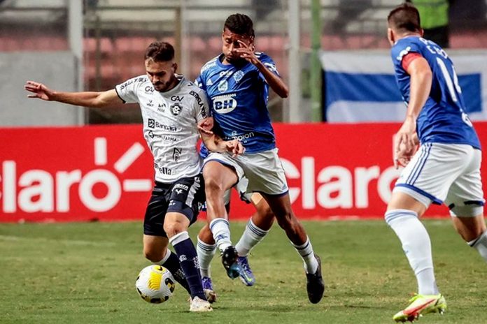 Cruzeiro-MG 1×0 Remo, nos pênaltis: 5×4 (Albano)