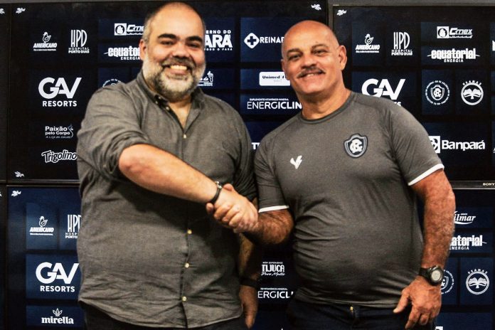 Fábio Bentes e Agnaldo – Foto: Samara Miranda (Clube do Remo)