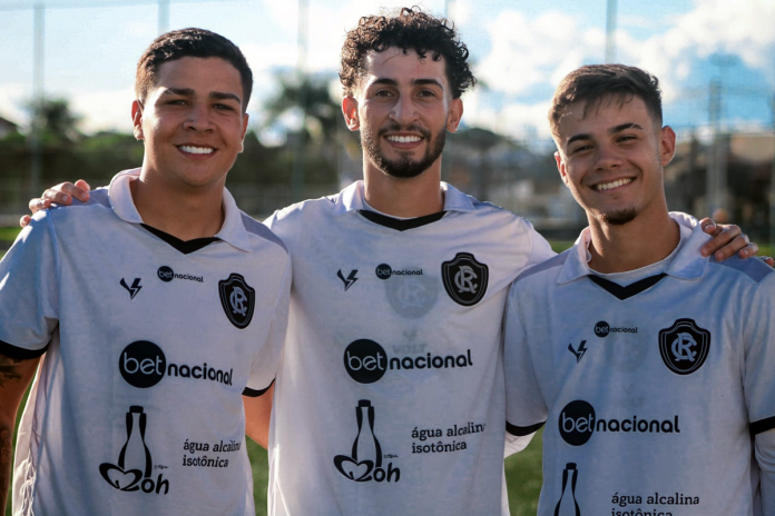 Ramires, Guty e Matheus Grecco – Foto: Sandro Galtran (Clube do Remo)