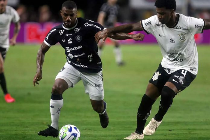 Remo 2×0 Corinthians-SP (Muriqui) – Foto: Cristino Martins (O Liberal)