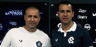 Ricardo Catalá e Thiago Gasparino – Foto: Samara Miranda (Clube do Remo)