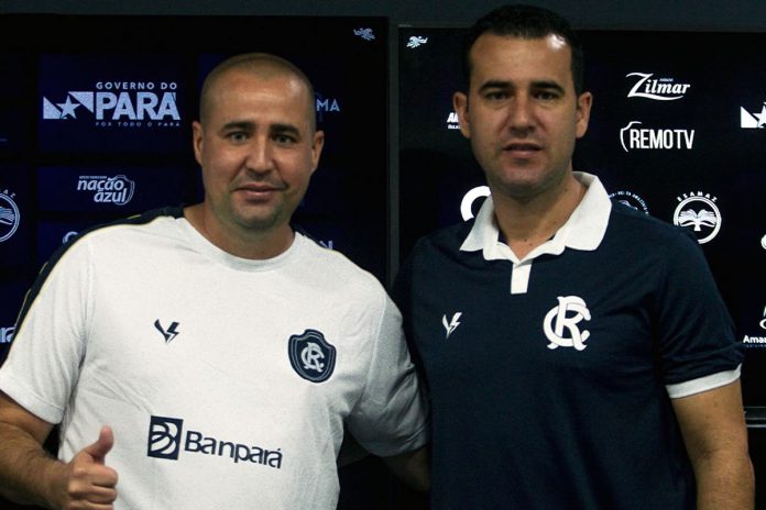 Ricardo Catalá e Thiago Gasparino – Foto: Samara Miranda (Clube do Remo)